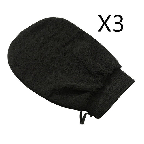 Black Rough Sand Massage Double-sided Back Rubbing Bath Towel To Rub