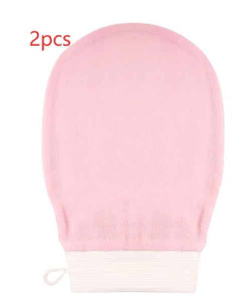 Black Rough Sand Massage Double-sided Back Rubbing Bath Towel To Rub