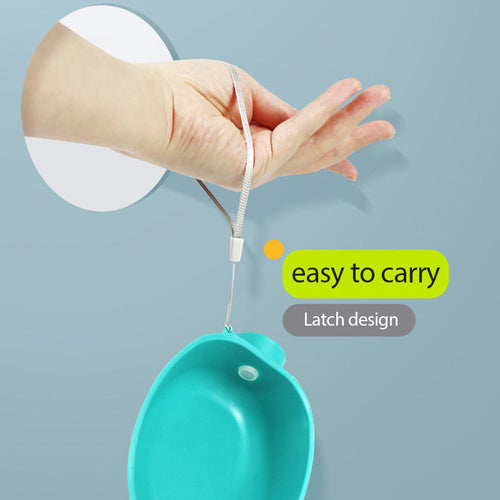 Portable Dog Drinking Bowl Outdoor Water Feeding Pet Outside Water Cup