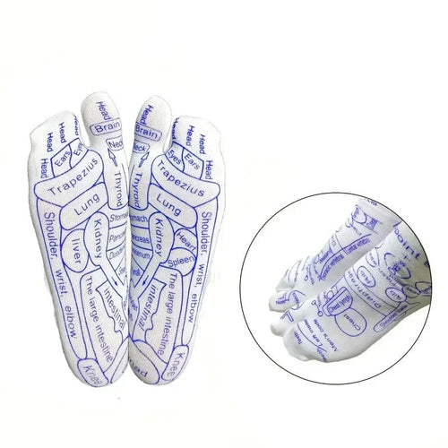 Massage Relieve Tired Feet Socks Acupressure Foot Massager Reflexology
