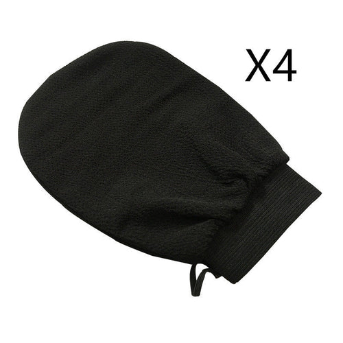 Black Rough Sand Massage Double-sided Back Rubbing Bath Towel To Rub