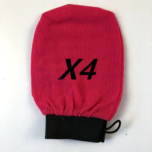 Black Rough Sand Massage Double-sided Back Rubbing Bath Towel To Rub